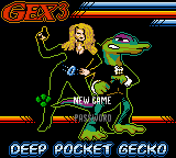 Gex 3 - Deep Pocket Gecko (USA) Title Screen